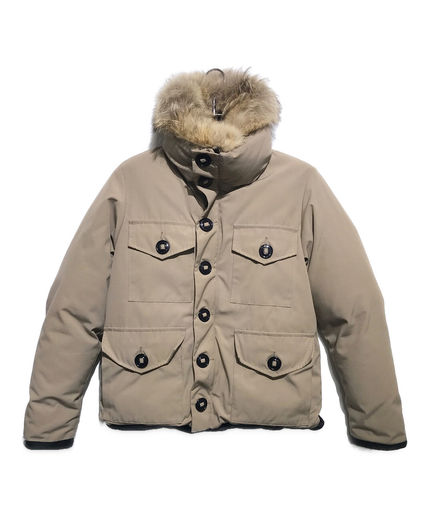 中古・古着通販】CANADA GOOSE (カナダグース) HAMILTONダウンジャケット ベージュ サイズ:S｜ブランド・古着通販  トレファク公式【TREFAC FASHION】スマホサイト