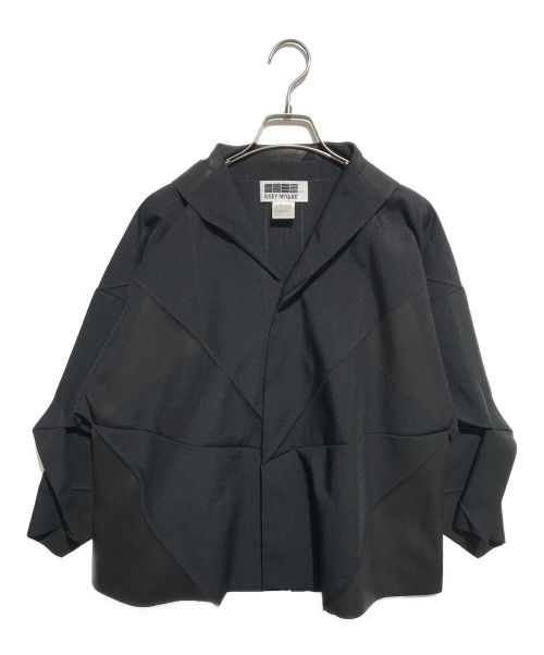 中古・古着通販】132 5. ISSEY MIYAKE (132 5. イッセイ ミヤケ) 変形スクエアシャツジャケット ブラック  サイズ:3｜ブランド・古着通販 トレファク公式【TREFAC FASHION】スマホサイト