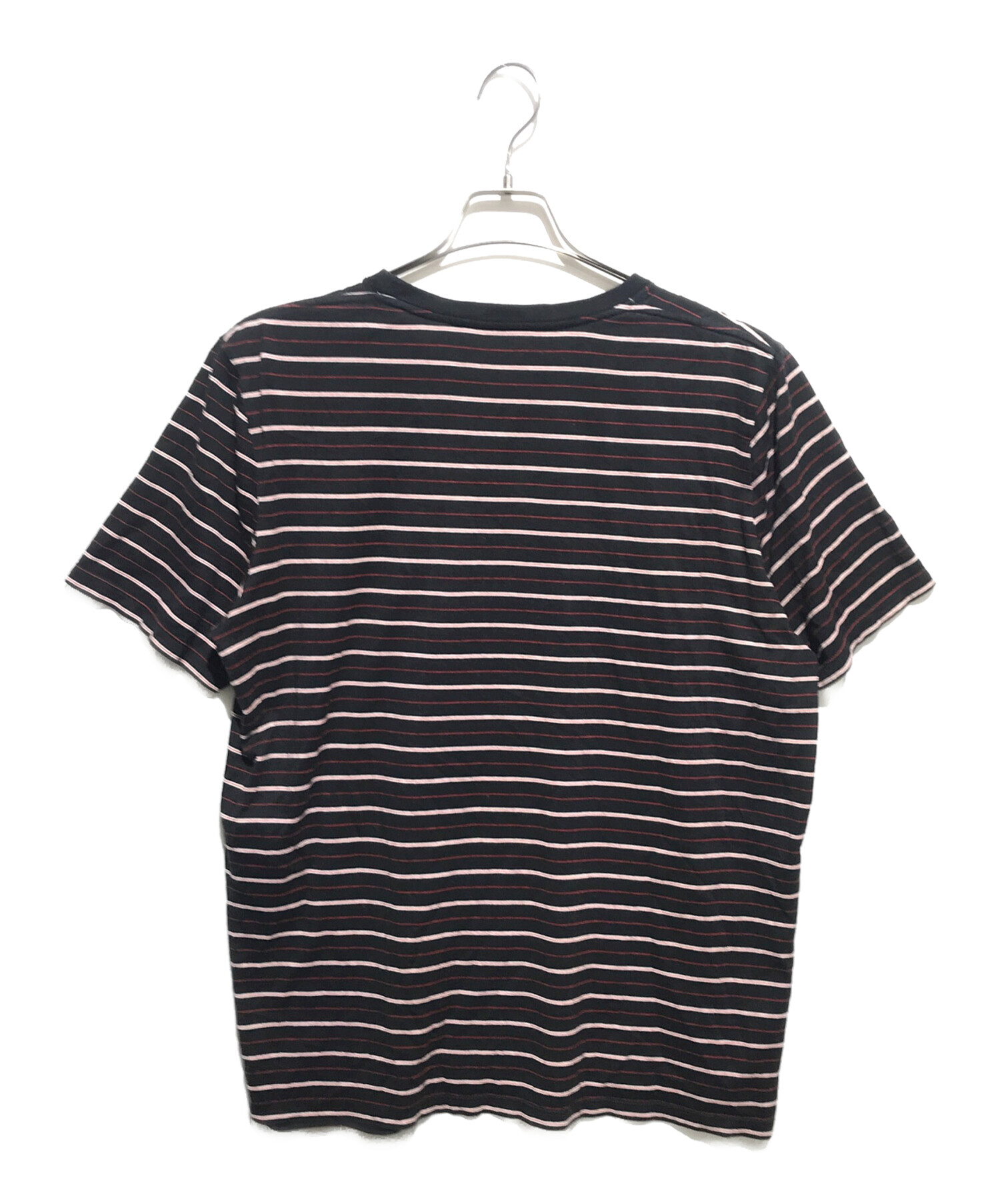 中古・古着通販】Saint Laurent Paris (サンローランパリ) ボーダー半袖Tシャツ ブラック サイズ:XL｜ブランド・古着通販  トレファク公式【TREFAC FASHION】スマホサイト