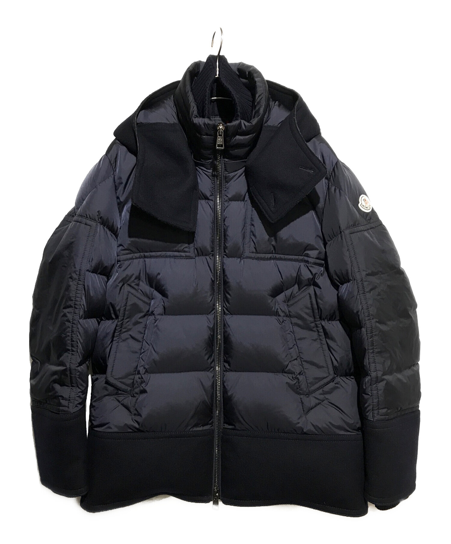 中古・古着通販】MONCLER (モンクレール) ダウンジャケット ネイビー サイズ:1｜ブランド・古着通販 トレファク公式【TREFAC  FASHION】スマホサイト