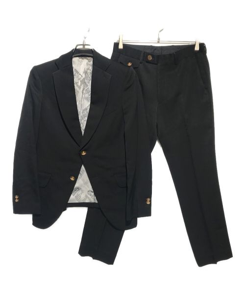 中古・古着通販】Vivienne Westwood man (ヴィヴィアン ウェストウッド マン) セットアップスーツ ブラック サイズ:44｜ブランド・古着通販  トレファク公式【TREFAC FASHION】スマホサイト