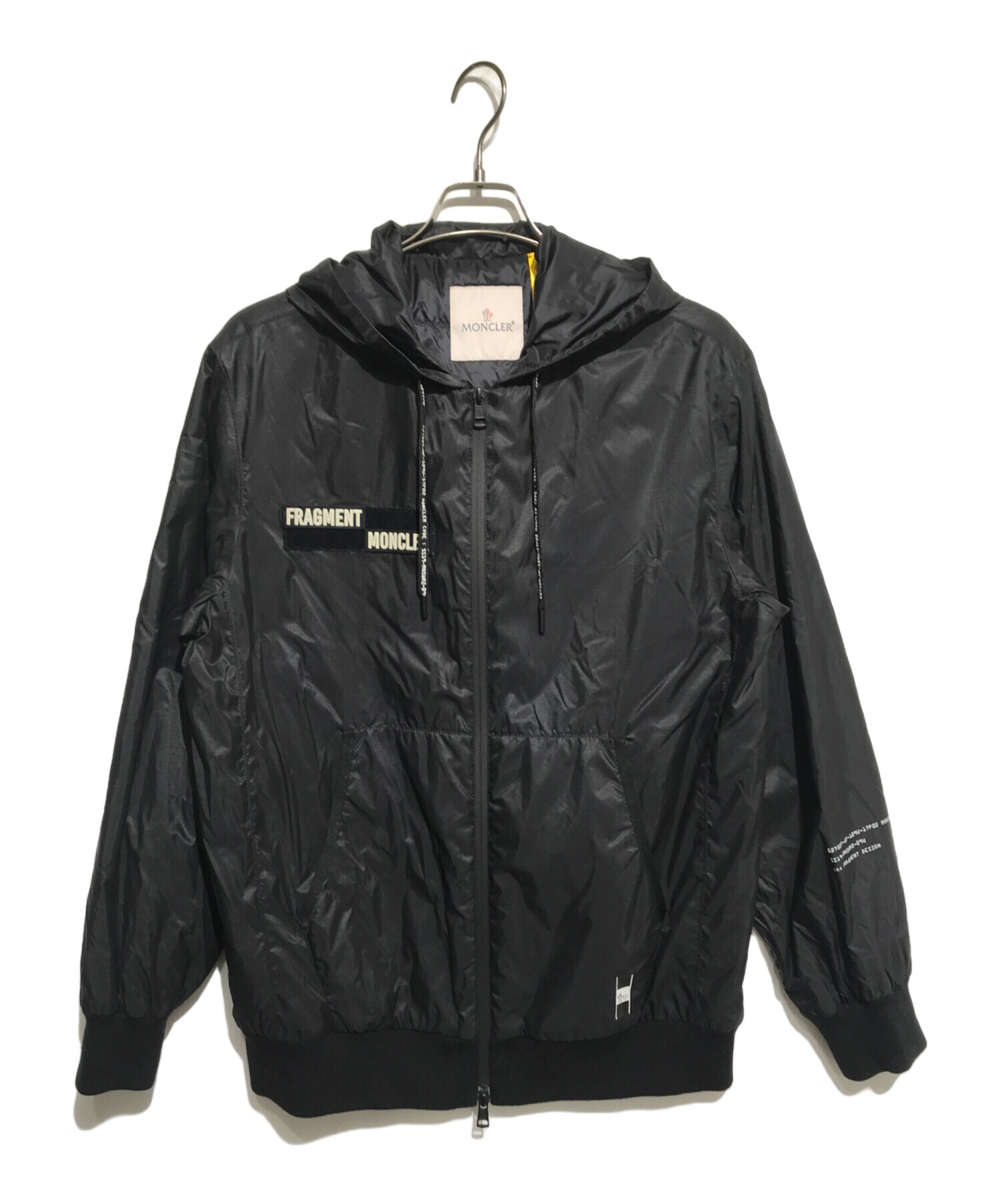 中古・古着通販】MONCLER GENIUS (モンクレール ジーニアス) FRAGMENT DESIGN (フラグメントデザイン)  ナイロンダウンジャケット ブラック サイズ:2｜ブランド・古着通販 トレファク公式【TREFAC FASHION】スマホサイト