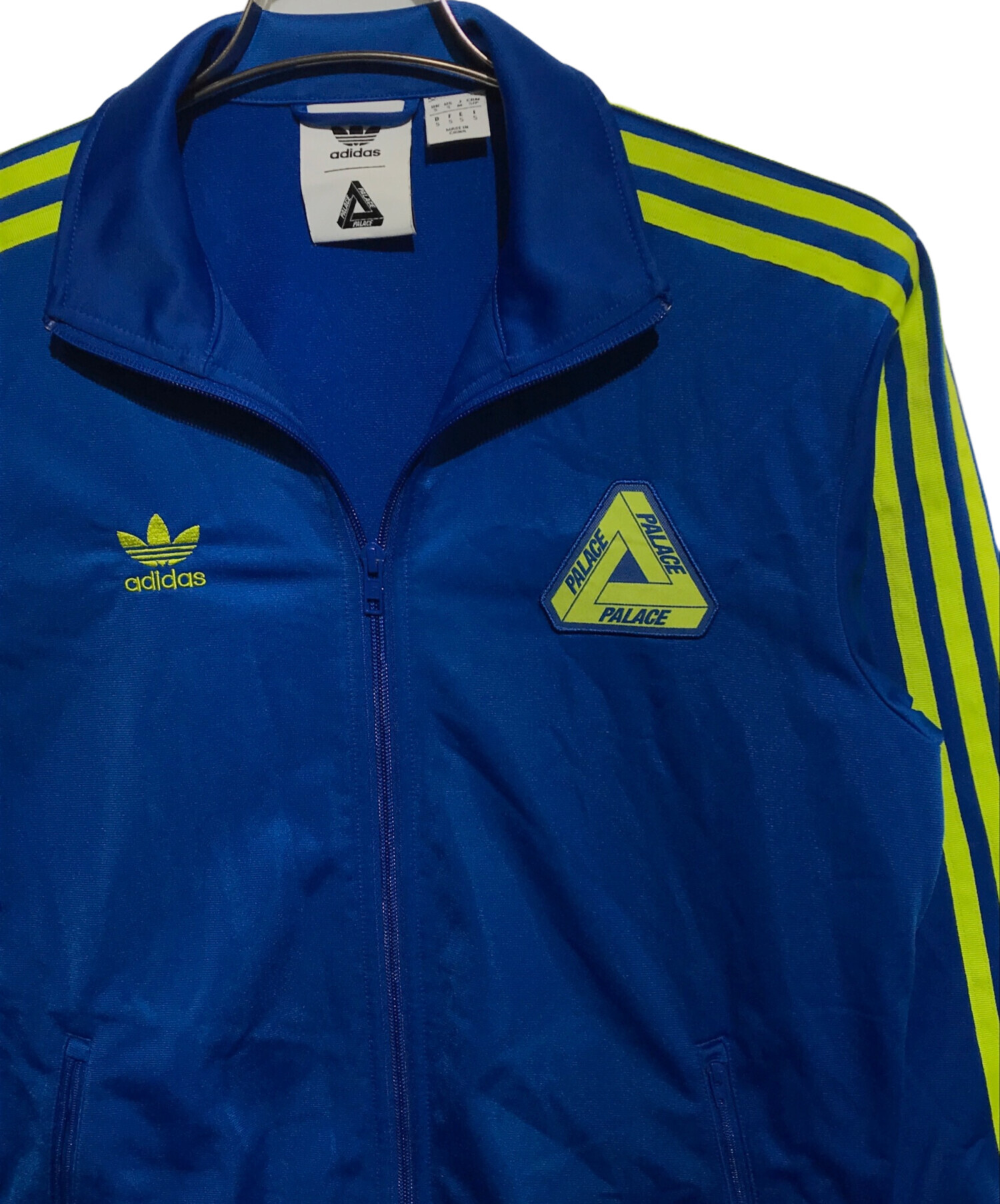 中古・古着通販】adidas (アディダス) PALACE (パレス) トラックジャケット ブルー サイズ:S｜ブランド・古着通販  トレファク公式【TREFAC FASHION】スマホサイト