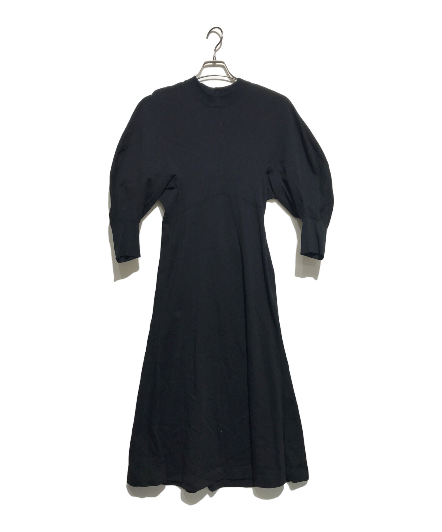 中古・古着通販】mame kurogouchi (マメクロゴウチ) Classic Cotton Dress ブラック サイズ:2｜ブランド・古着通販  トレファク公式【TREFAC FASHION】スマホサイト