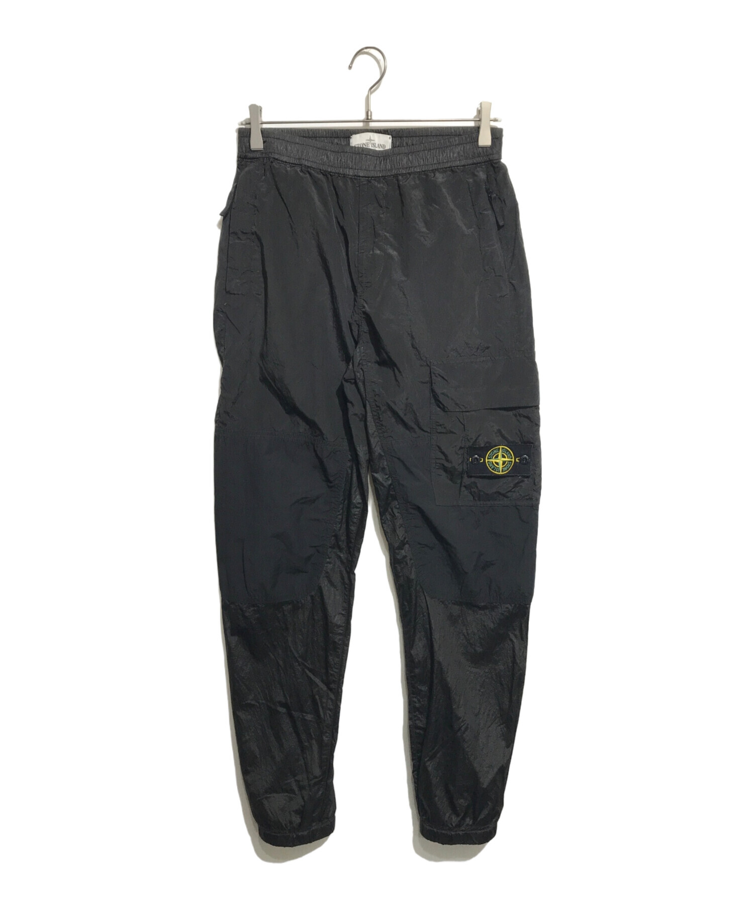 中古・古着通販】STONE ISLAND (ストーンアイランド) Nylon Metal Ripstop Track Pants ブラック  サイズ:30｜ブランド・古着通販 トレファク公式【TREFAC FASHION】スマホサイト