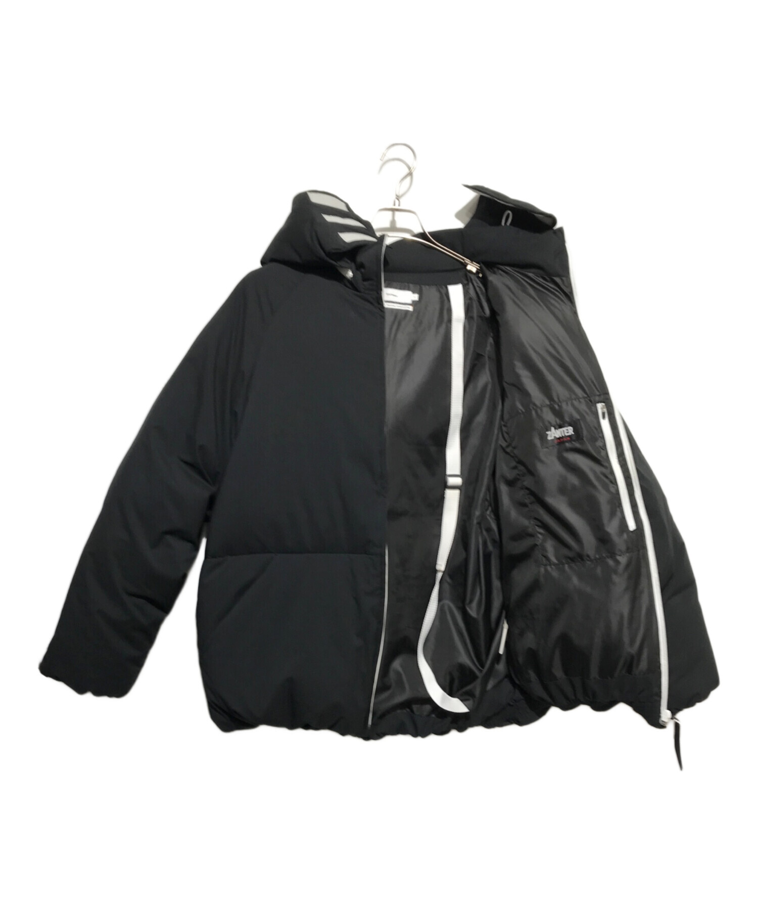 中古・古着通販】Graphpaper (グラフペーパー) Solotex Taffeta Down Jacket ブラック サイズ:2｜ブランド・古着通販  トレファク公式【TREFAC FASHION】スマホサイト