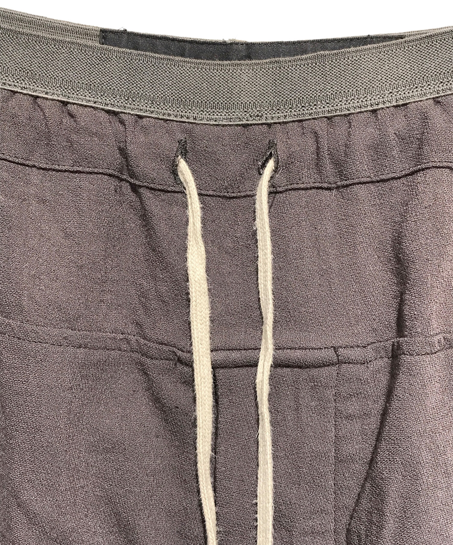 中古・古着通販】RICK OWENS (リックオウエンス) ウールサルエルパンツ ブラウン サイズ:42｜ブランド・古着通販  トレファク公式【TREFAC FASHION】スマホサイト