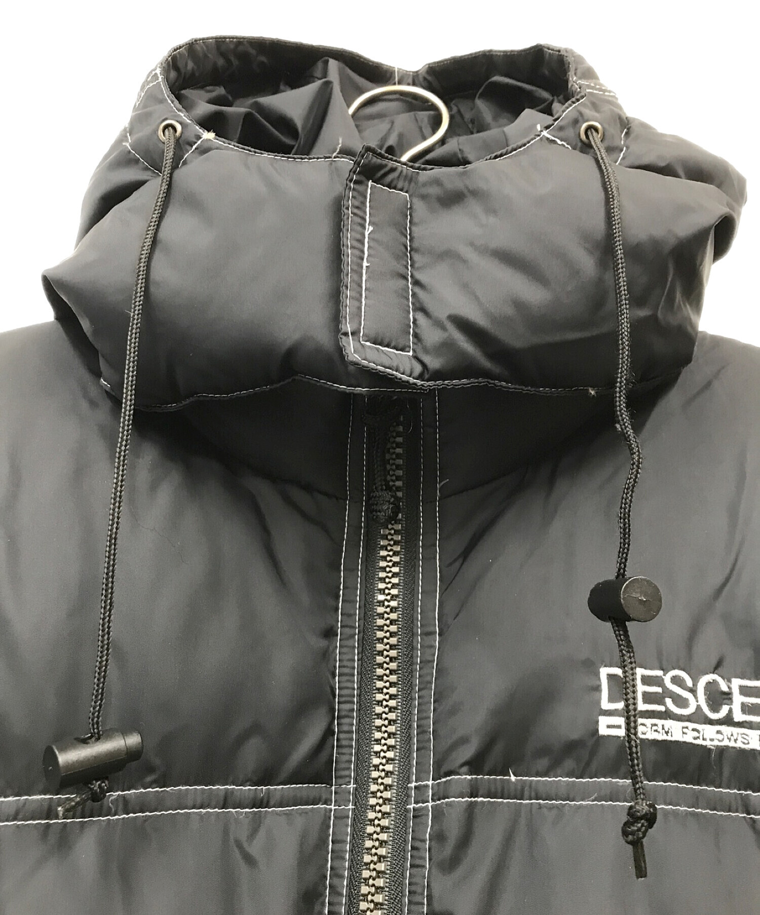 中古・古着通販】DESCENTE (デサント) ダウンジャケット ブラック