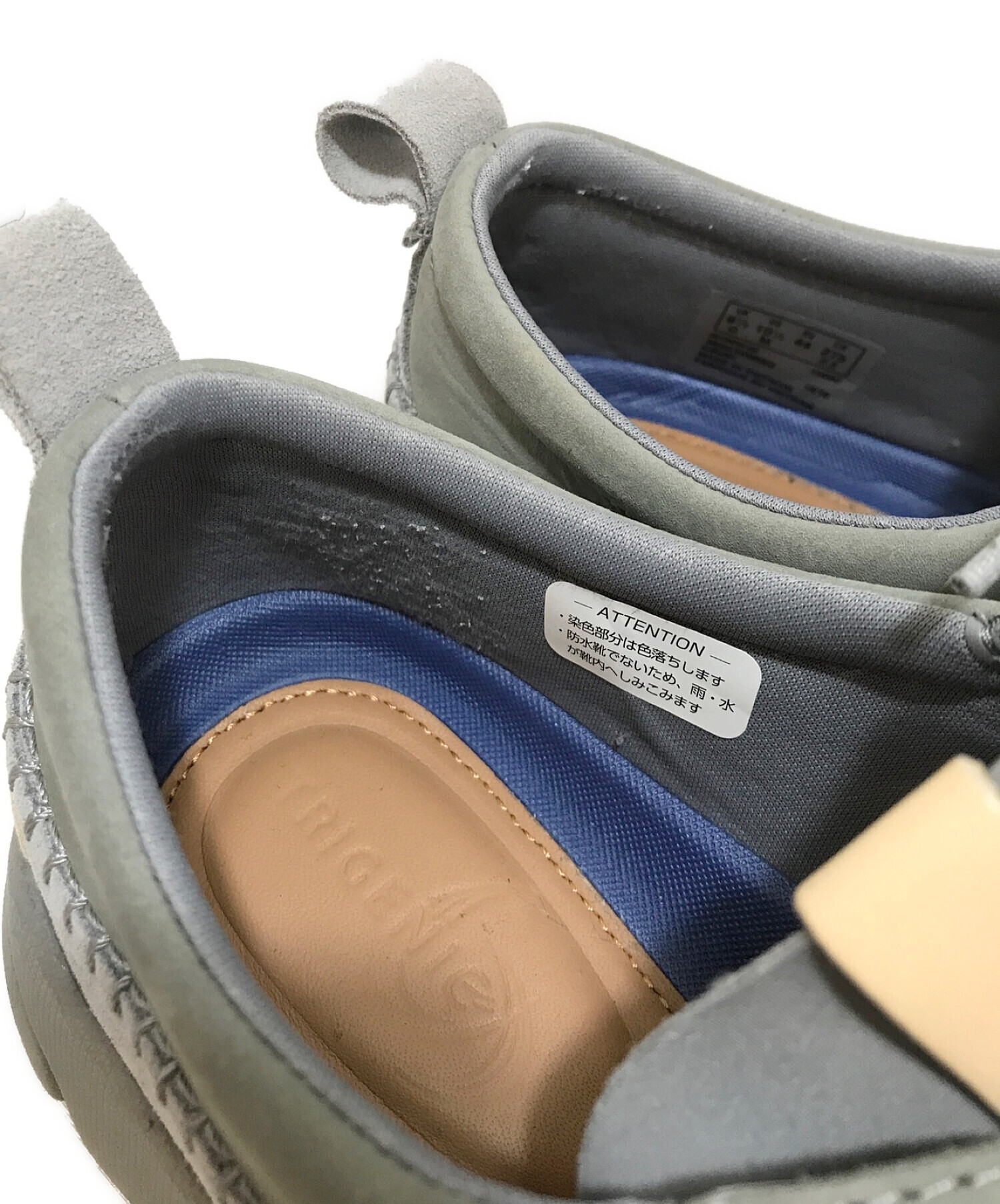 CLARKS (クラークス) スニーカー グレー サイズ:44