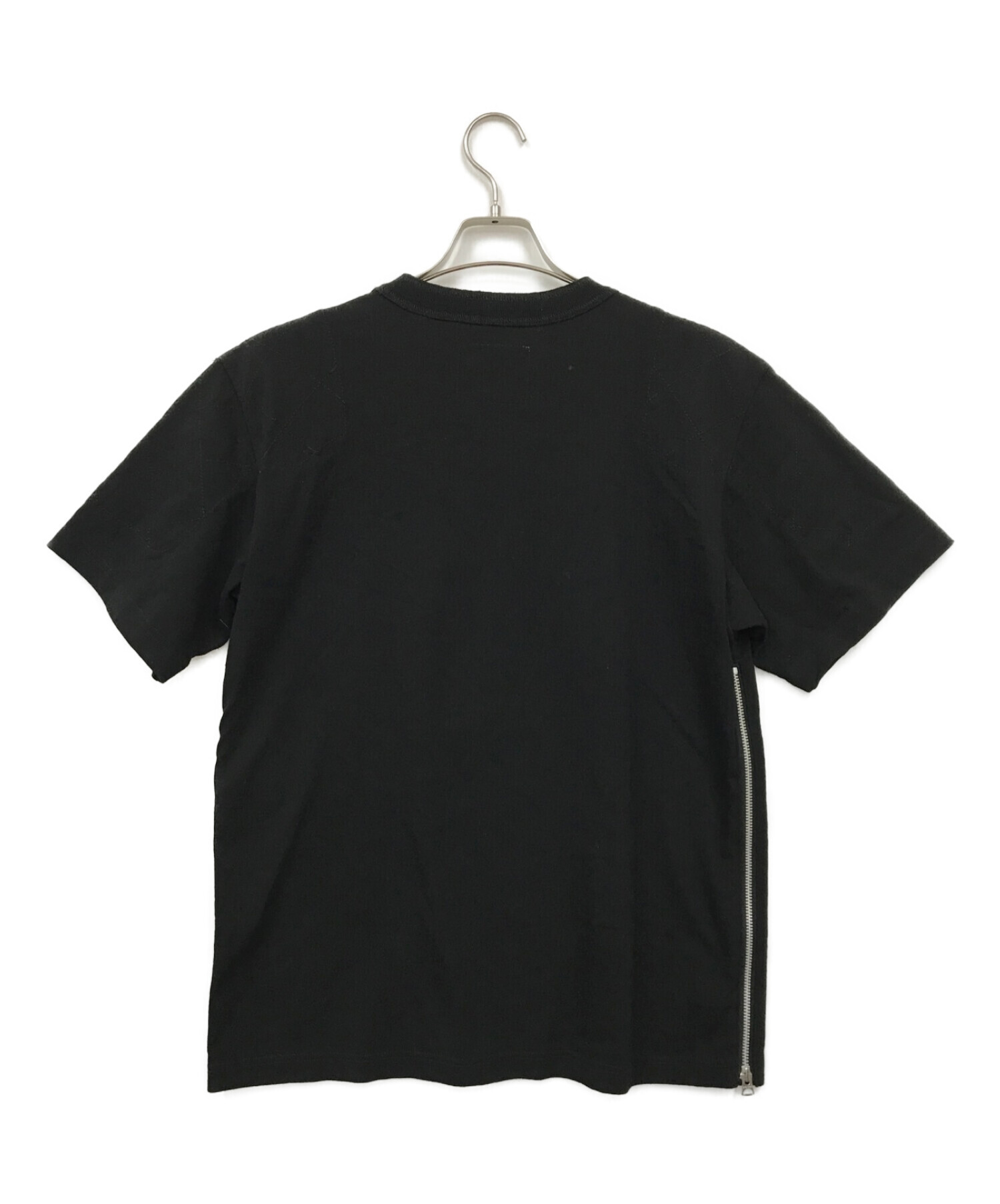 sacai (サカイ) Tシャツ ブラック サイズ:1