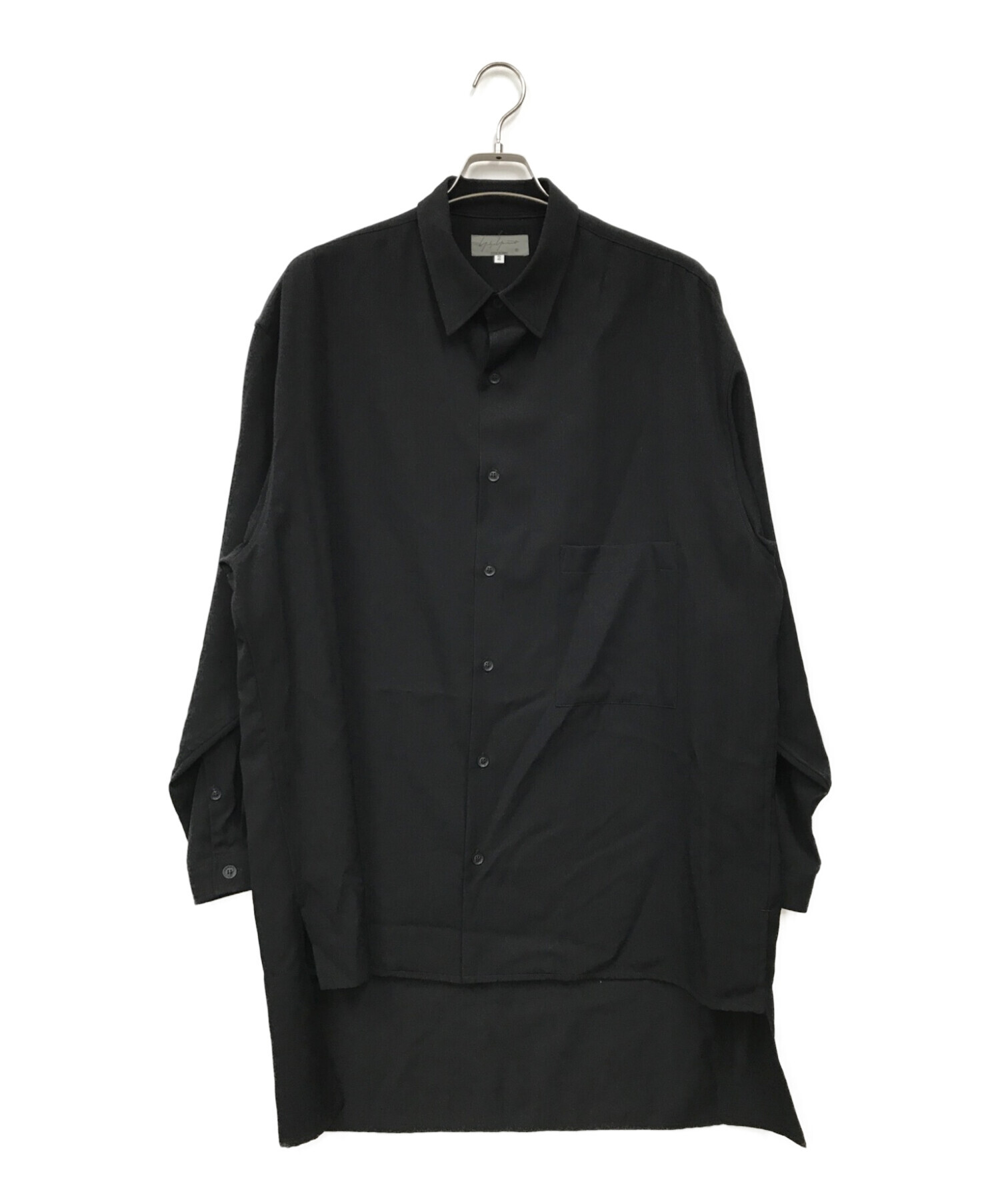 yohji yamamoto pour homme 前後段違いブラウス-