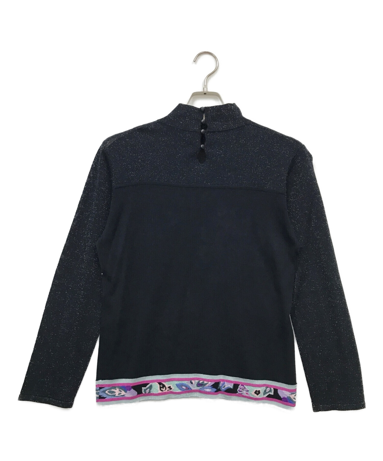 10,320円レオナール　シルクタッチの薄手セーター　サイズ・ＬＬ　LEONARD