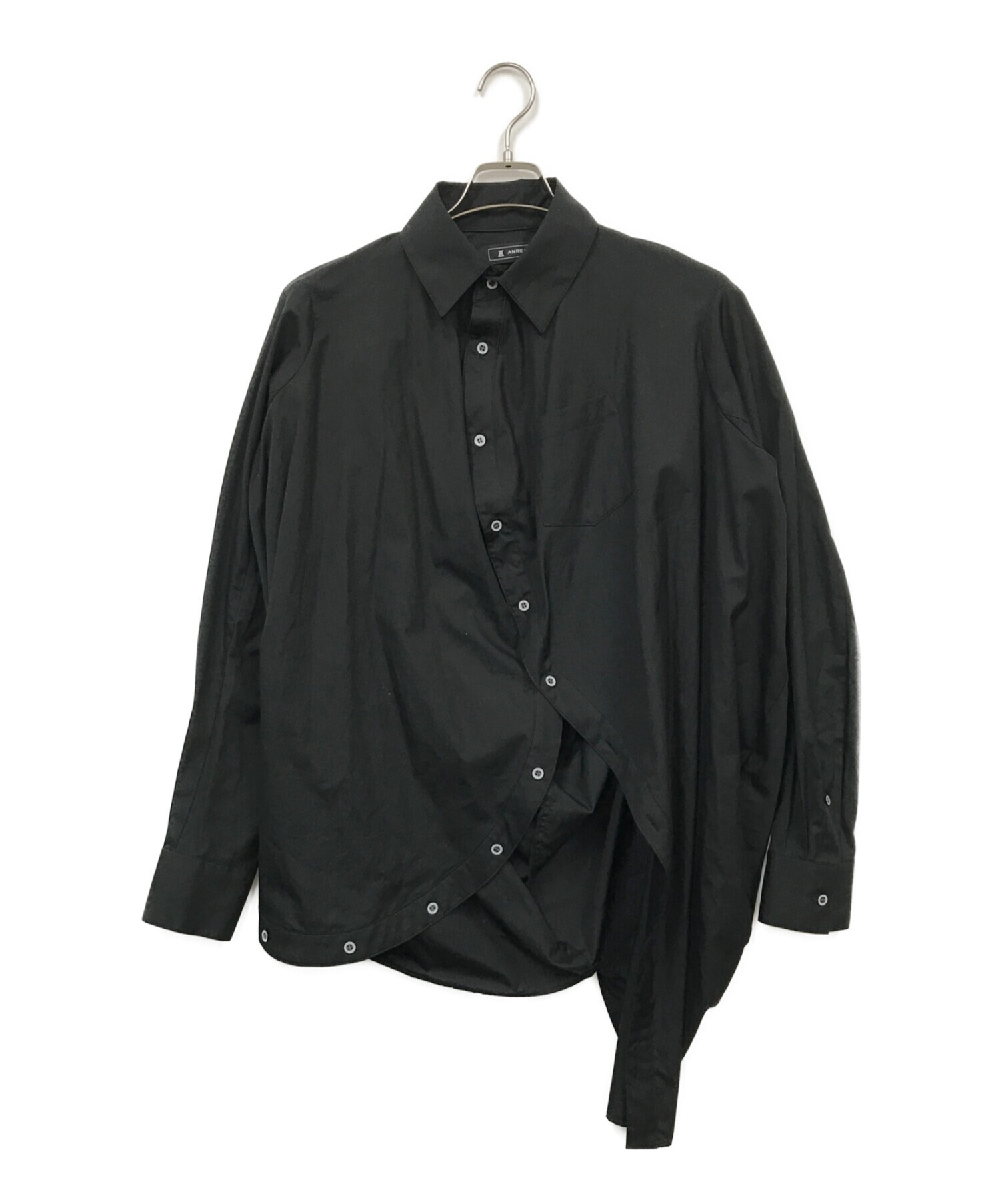 ANREALAGE (アンリアレイジ) BALL SHIRT ブラック サイズ:48