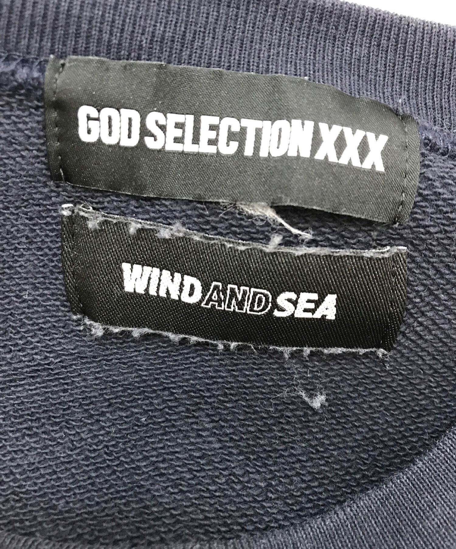 中古・古着通販】WIND AND SEA (ウィンダンシー) スウェット ネイビー