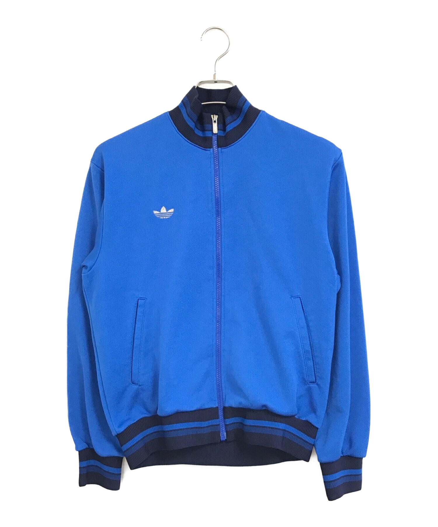 adidas (アディダス) トラックジャケット ブルー サイズ:90-4(JASPOM)