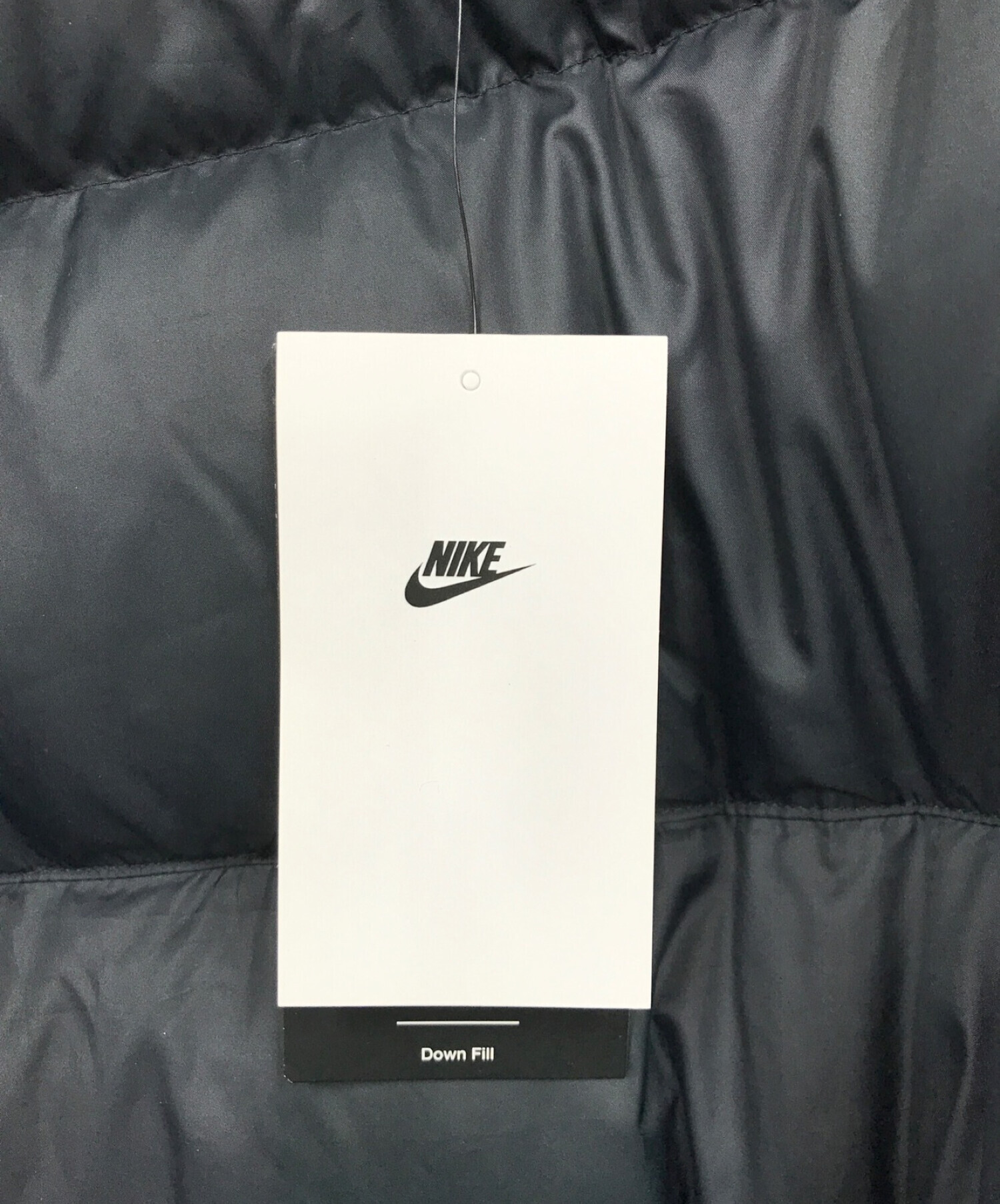 中古・古着通販】NIKE (ナイキ) ダウンジャケット ブラック