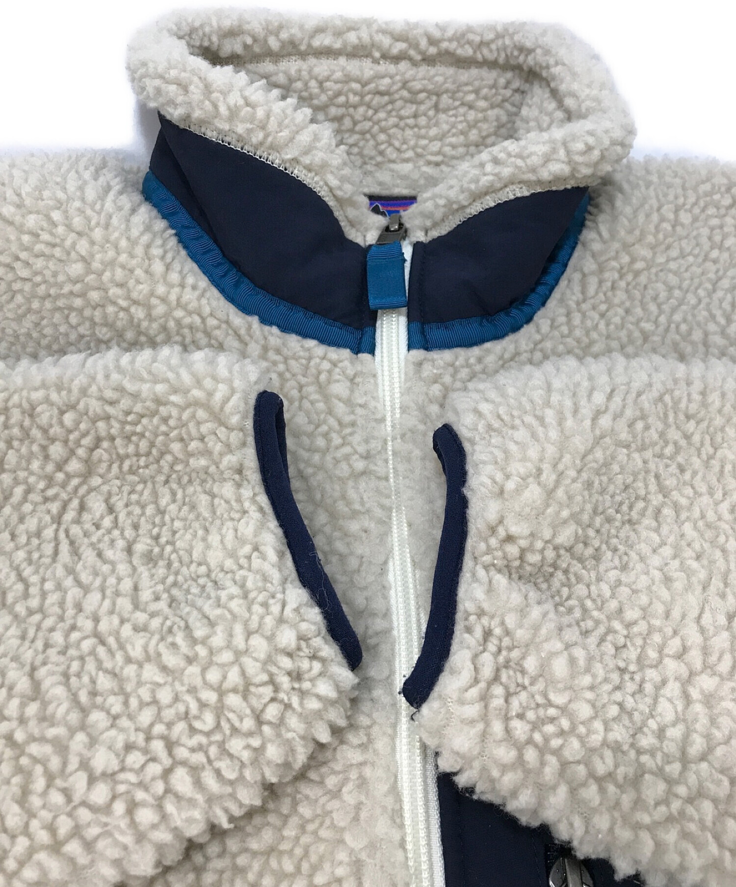 Patagonia (パタゴニア) フリースジャケット オフホワイト サイズ:XS