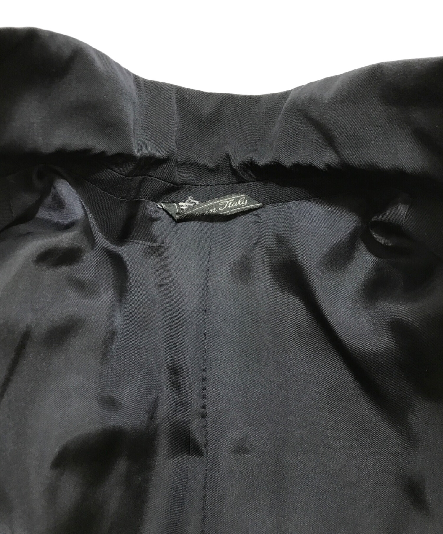 GIANNI VERSACE スーツ メデューサ ボタン イタリア製 黒 48