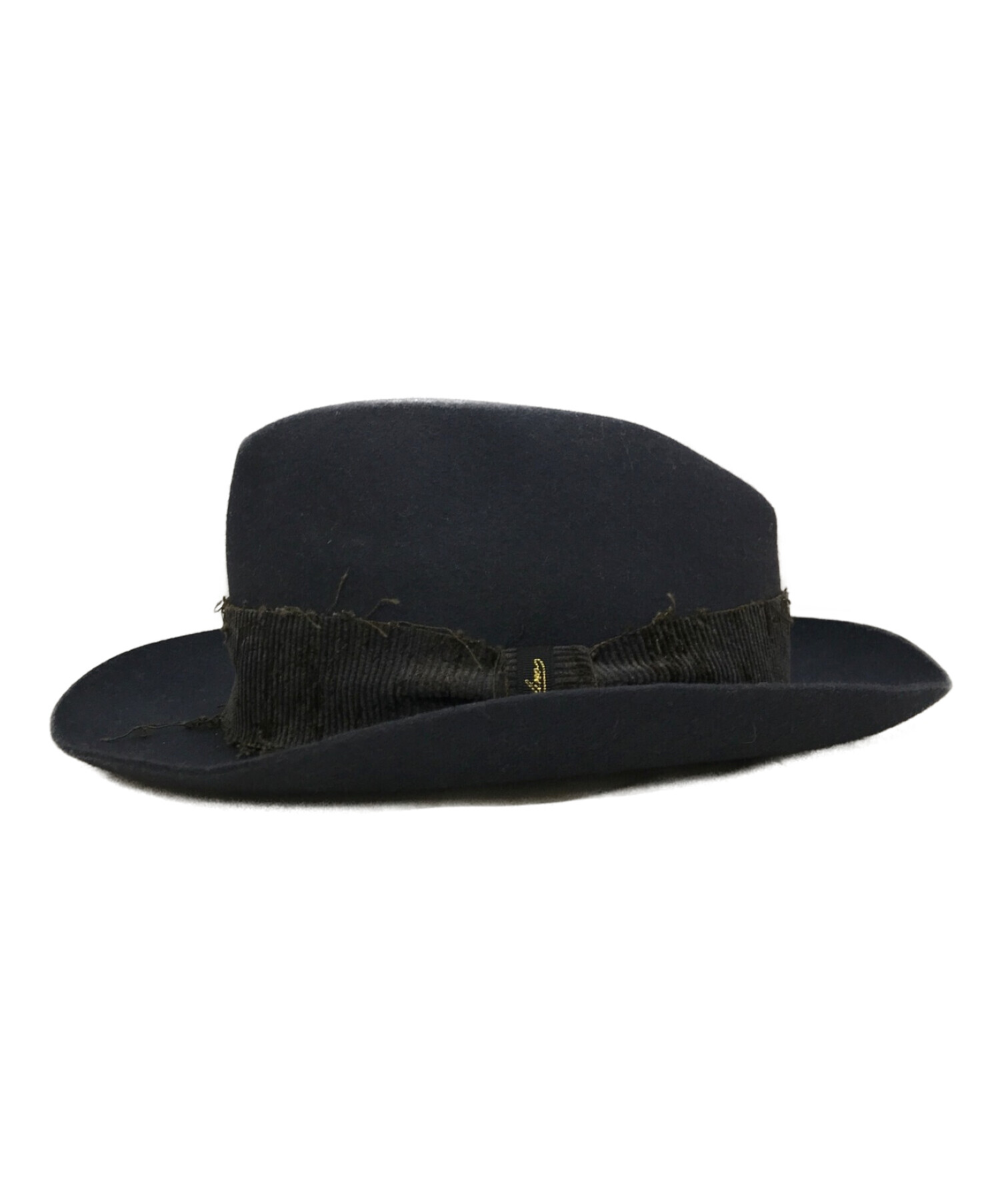 中古・古着通販】BORSALINO (ボルサリーノ) ハット ネイビー サイズ:57