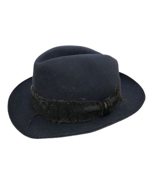 中古・古着通販】BORSALINO (ボルサリーノ) ハット ネイビー サイズ:57