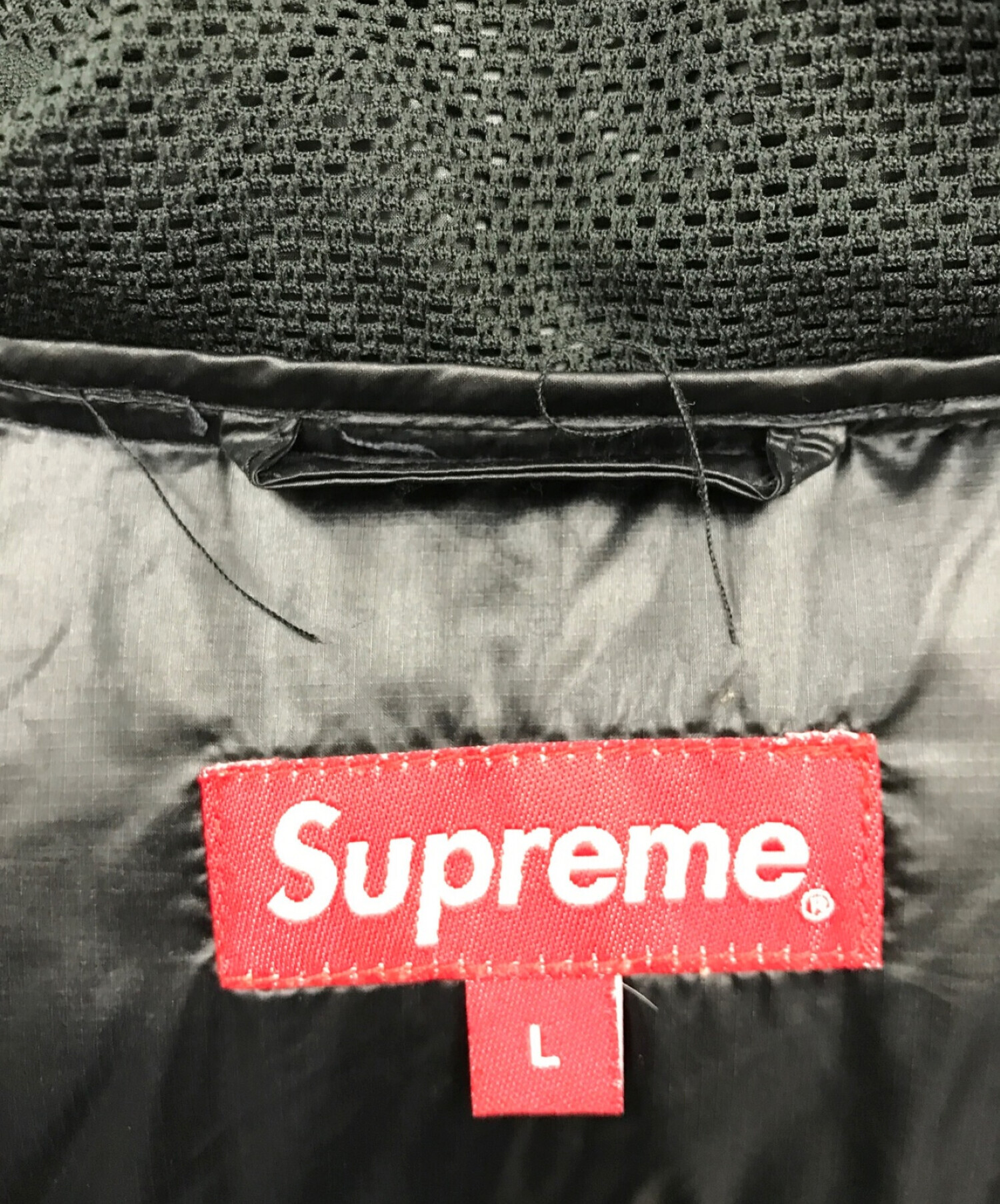 中古・古着通販】SUPREME (シュプリーム) Hooded Down Jacket ブラック