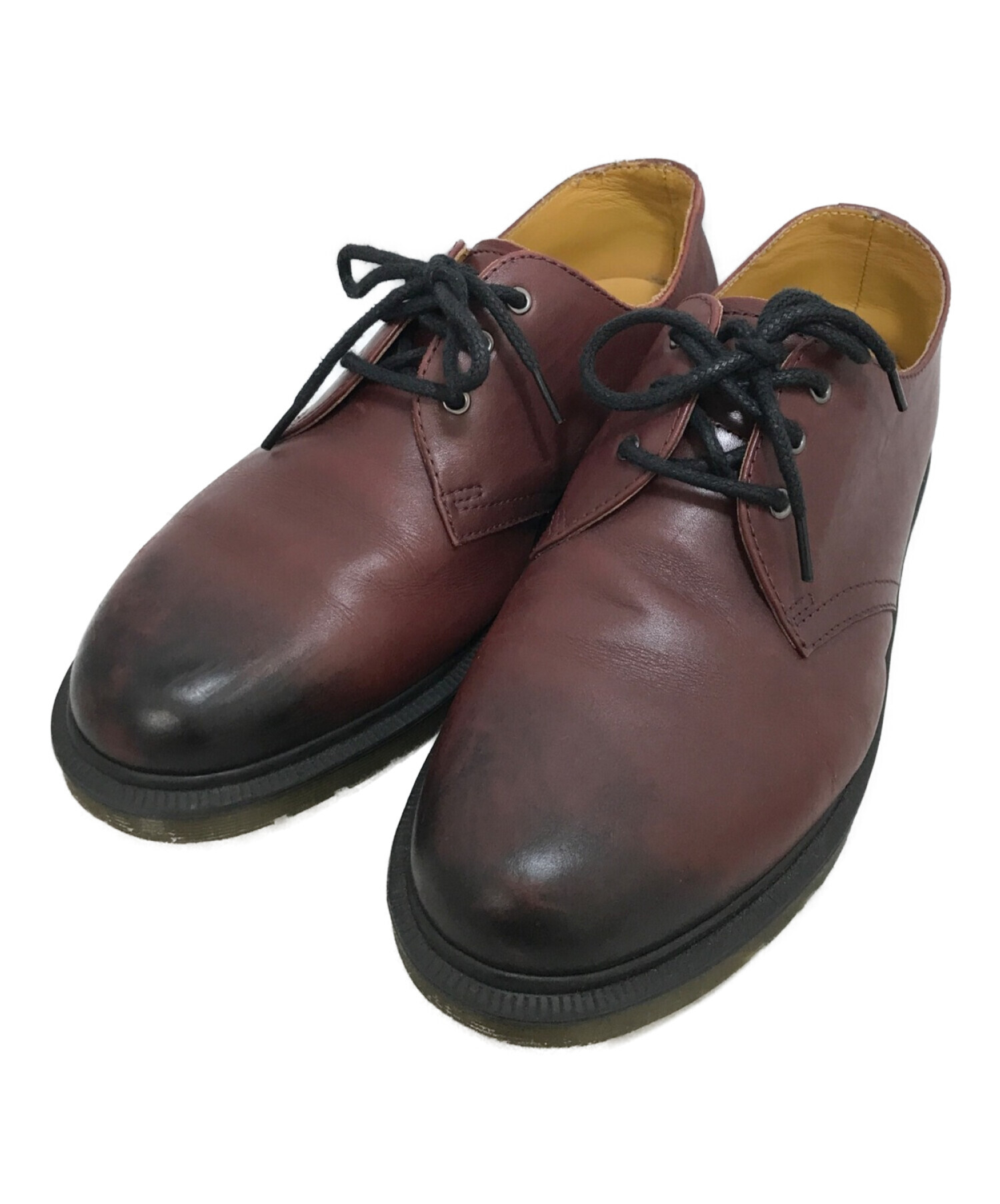 Dr.Martens (ドクターマーチン) 3ホールシューズ ブラウン サイズ:UK8