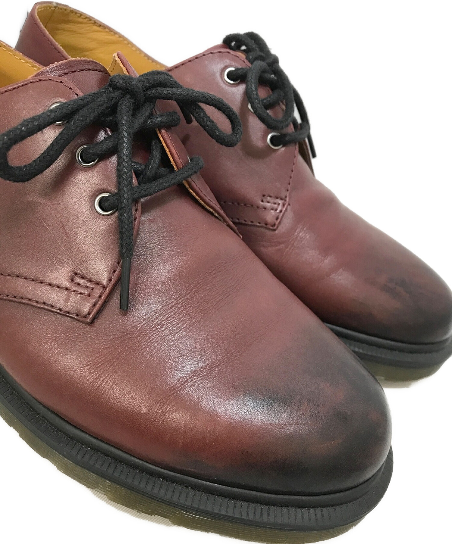 Dr.Martens (ドクターマーチン) 3ホールシューズ ブラウン サイズ:UK8