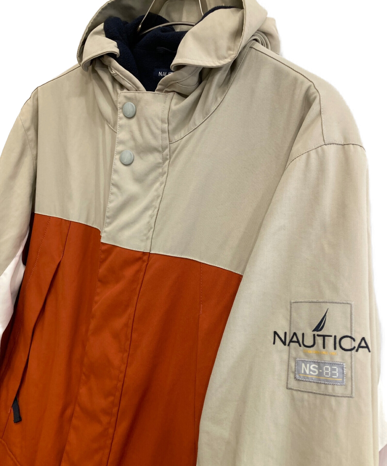 中古・古着通販】NAUTICA (ノーティカ) 中綿ジャケット オレンジ