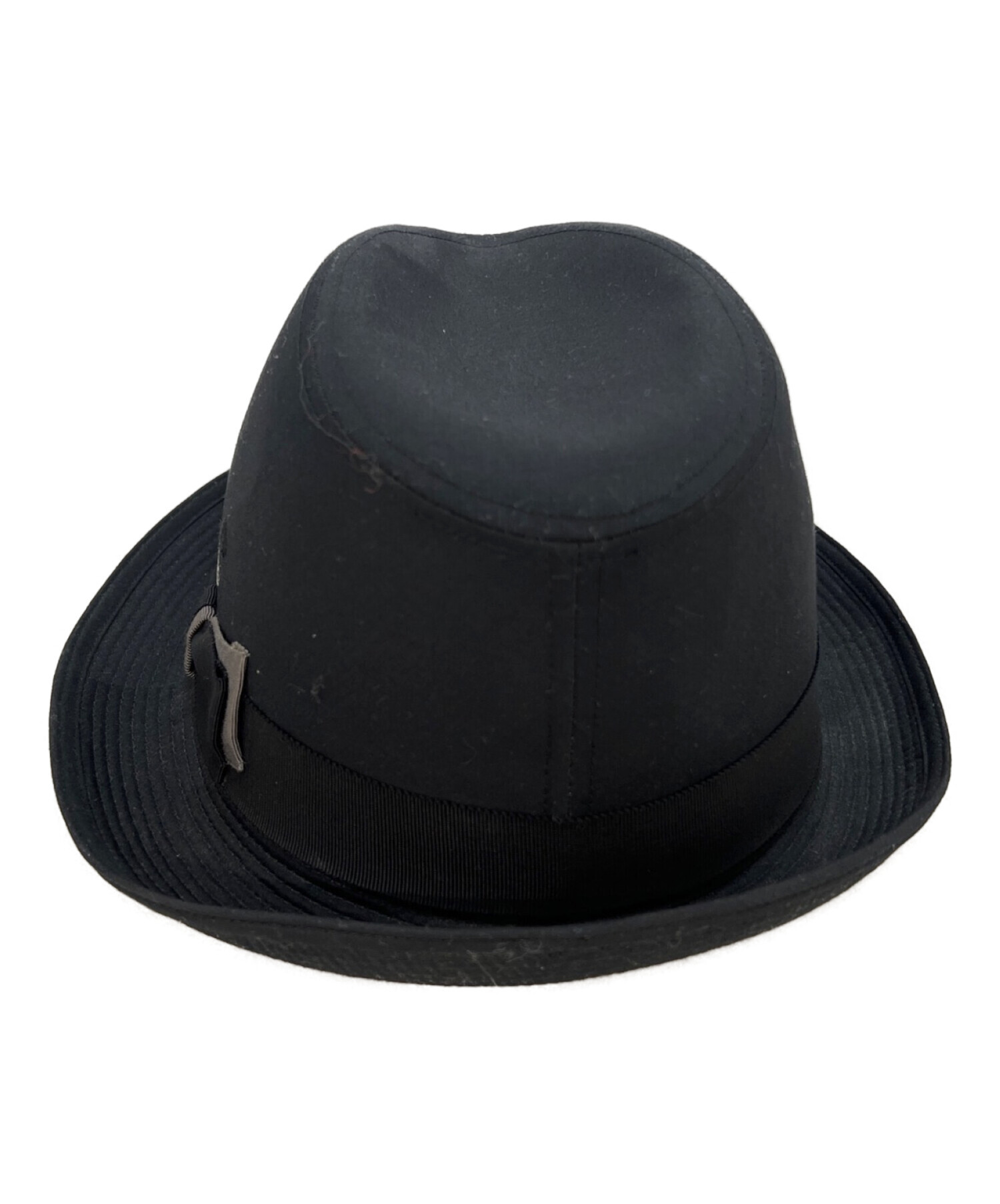 中古・古着通販】BORSALINO (ボルサリーノ) 中折れハット ブラック