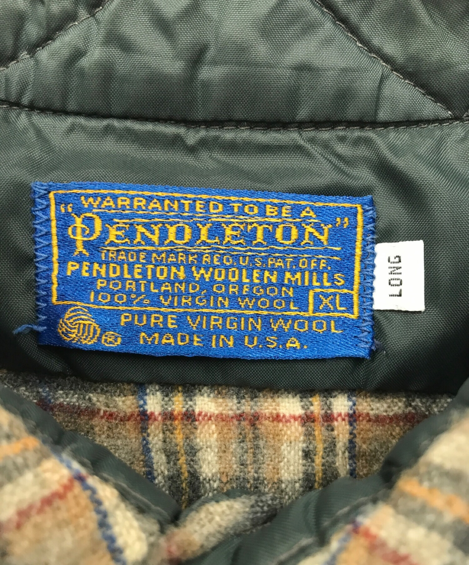 70's PENDLETON ウールシャツ XL