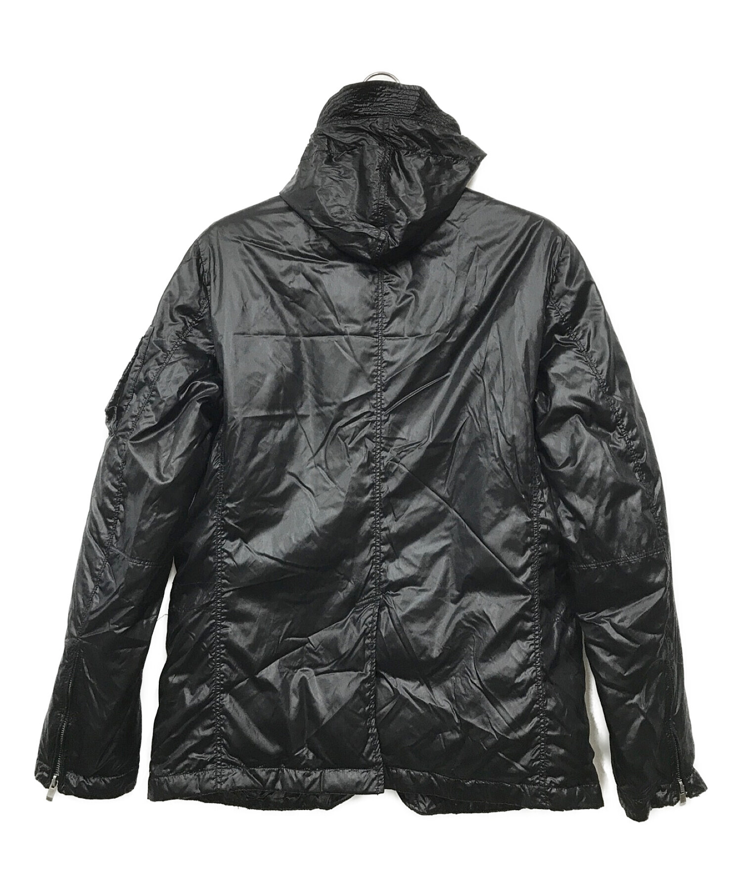 C.P COMPANY (シーピーカンパニー) ダウンジャケット ブラック サイズ:50