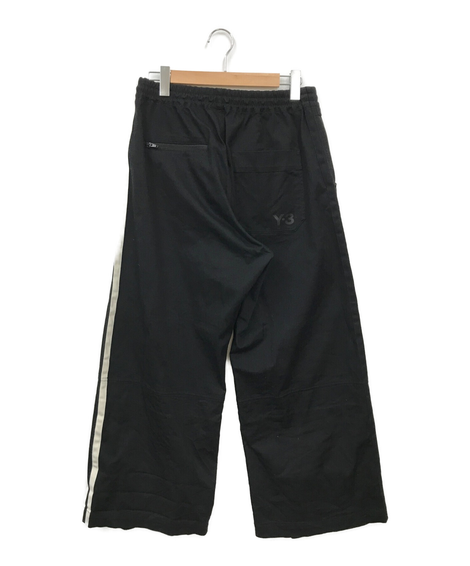 Y-3 (ワイスリー) M 3 STP GABARDINE WIDE PANTS ブラック サイズ:S