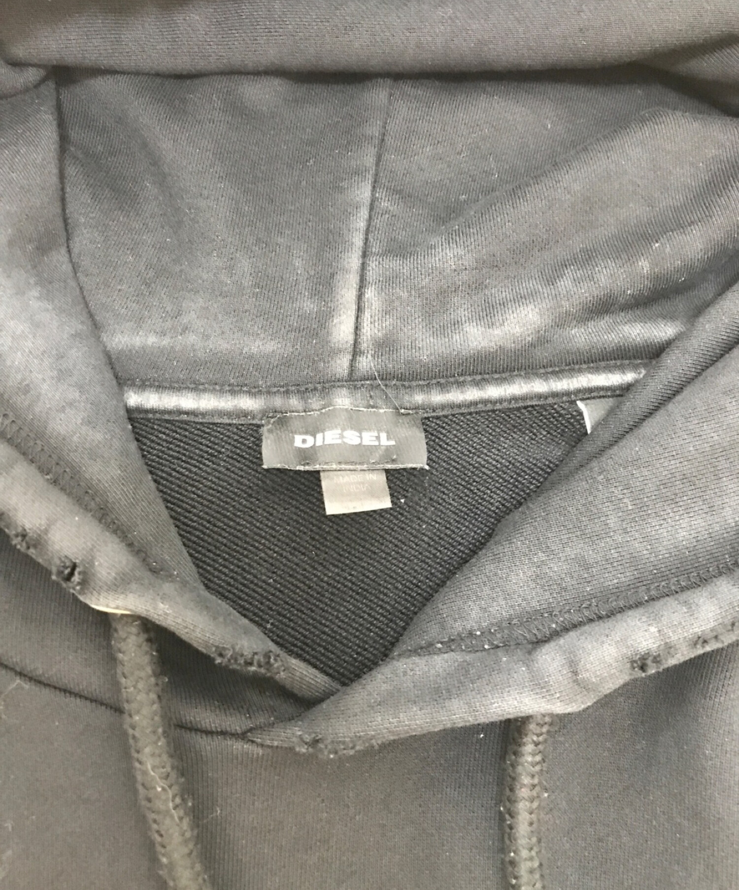 中古・古着通販】DIESEL (ディーゼル) S-ALBY-HOOD-Y1パッチワーク