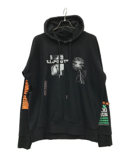 中古・古着通販】DIESEL (ディーゼル) S-ALBY-HOOD-Y1パッチワーク