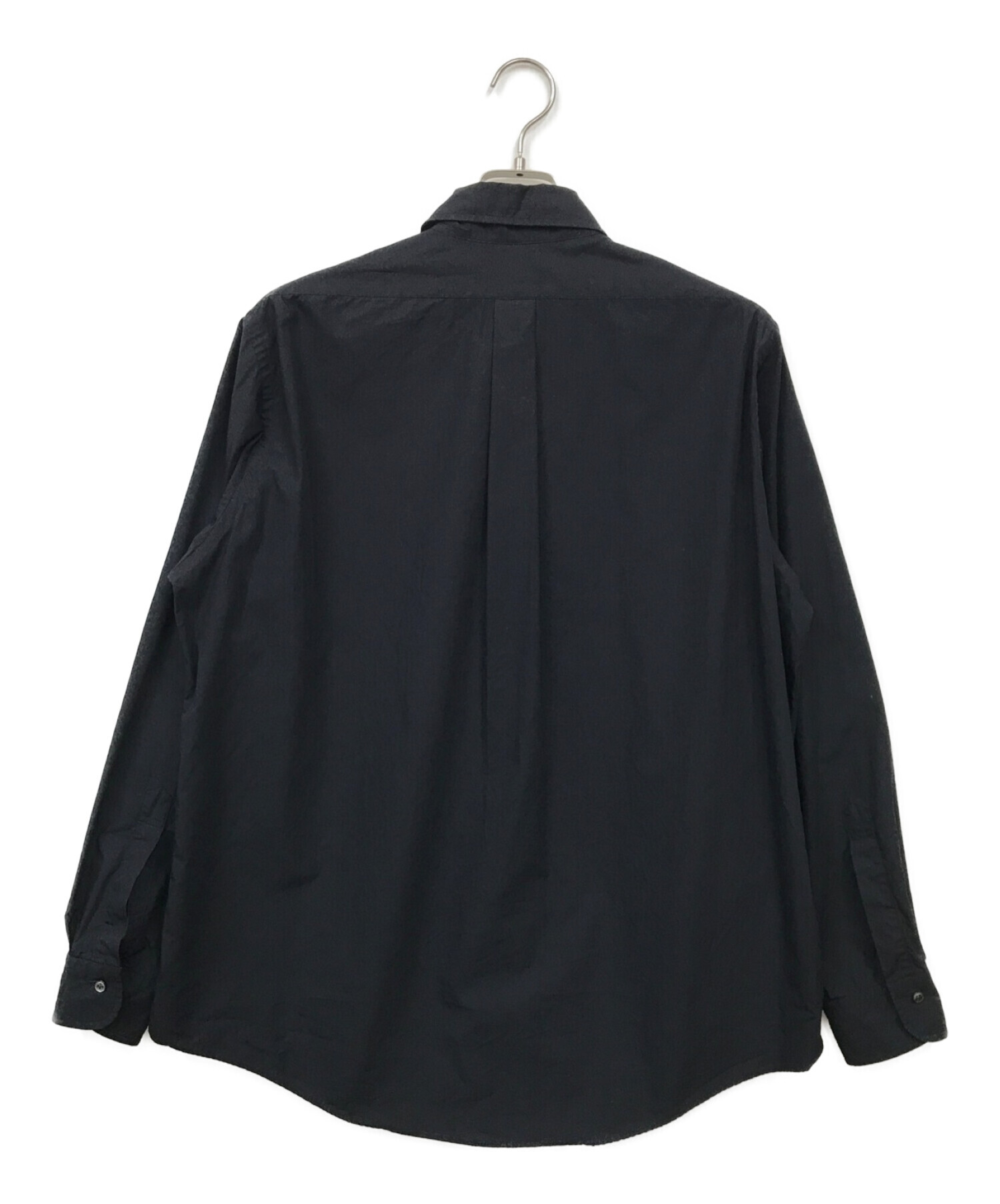 LE (エルイー) レギュラーカラーシャツワイド ブラック サイズ:2