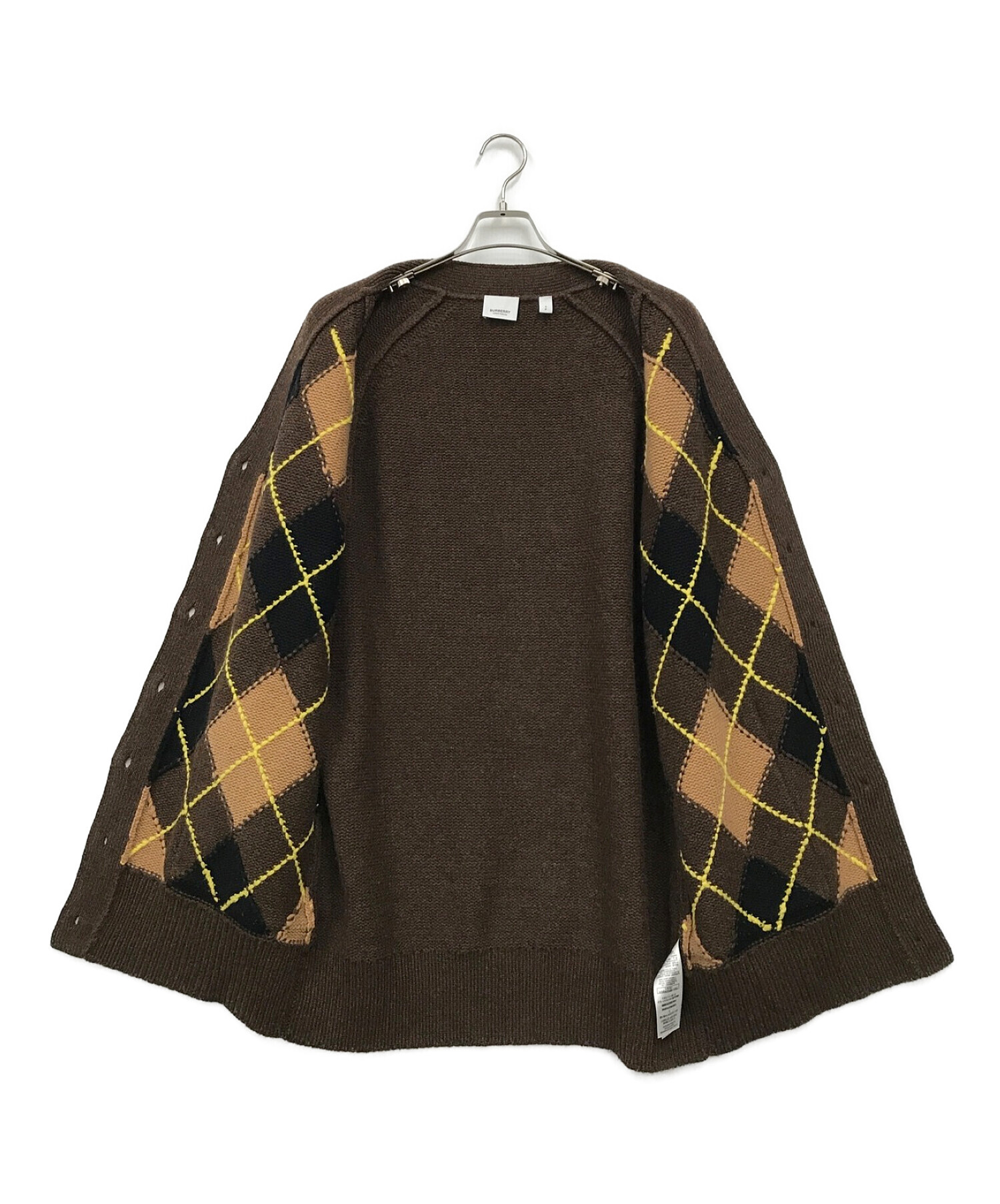 中古・古着通販】BURBERRY (バーバリー) カットアウトアーガイル