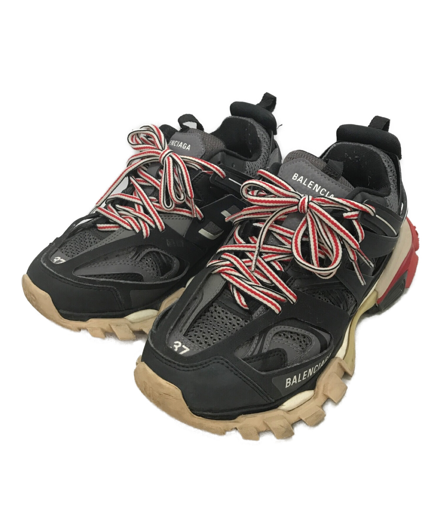 中古・古着通販】BALENCIAGA (バレンシアガ) TRACK TRAINER ブラック