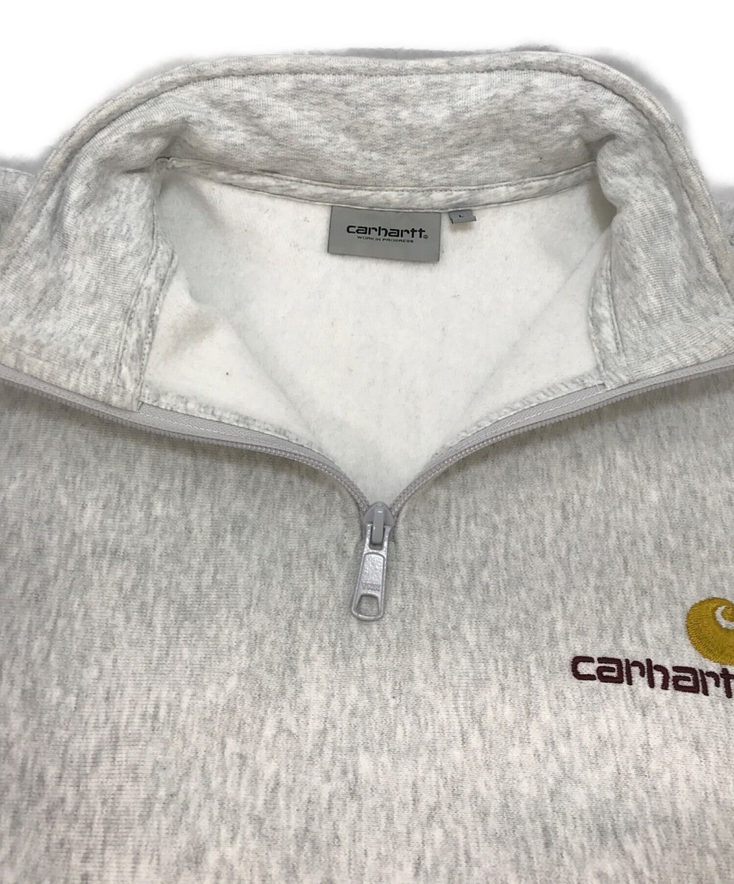 中古・古着通販】CarHartt (カーハート) ハーフジップスウェット