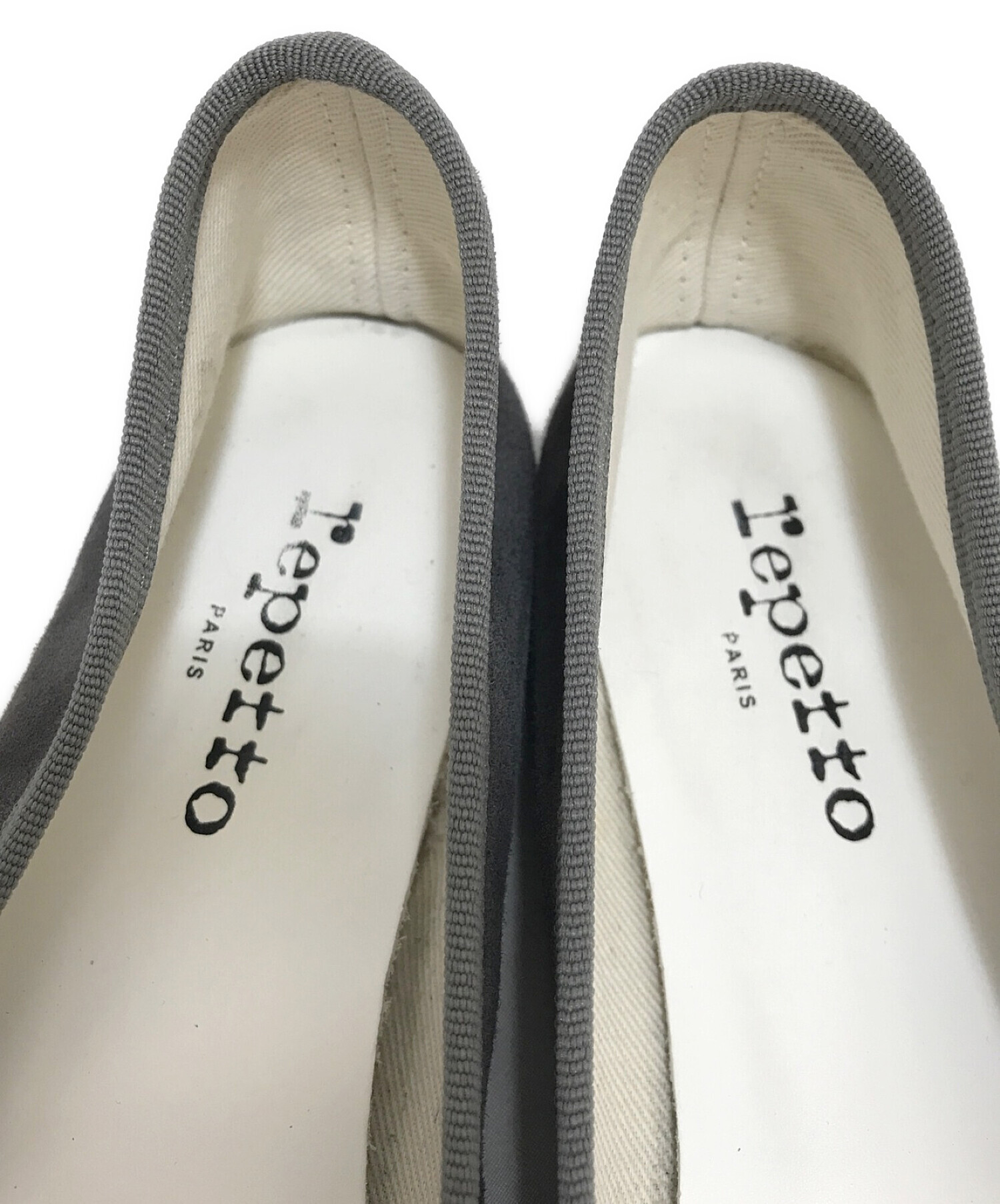 中古・古着通販】repetto (レペット) フラットシューズ グレー サイズ:38 1/2｜ブランド・古着通販 トレファク公式【TREFAC  FASHION】スマホサイト