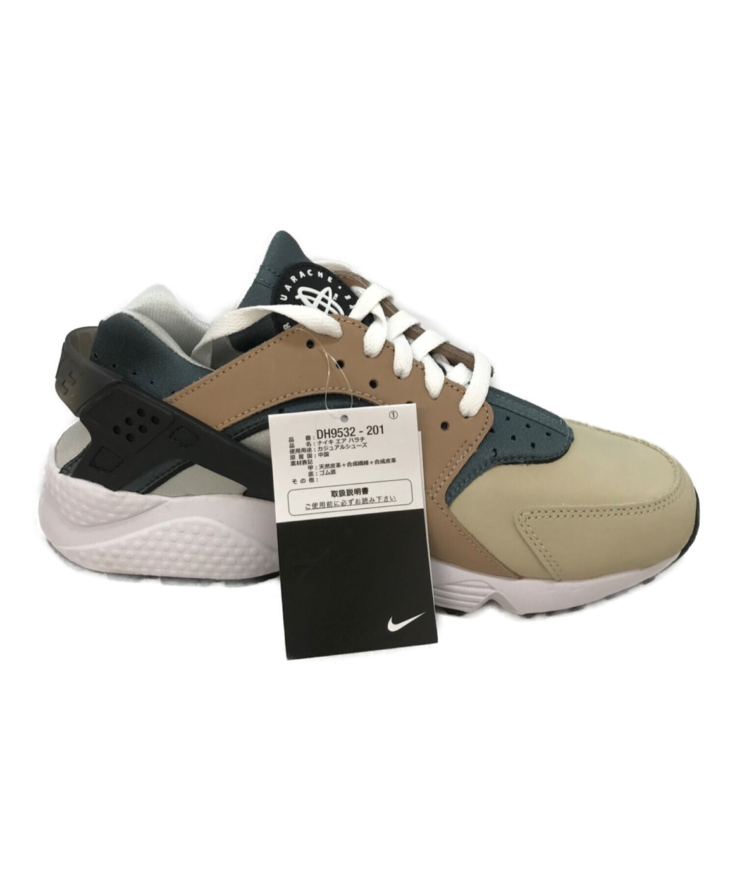 NIKE (ナイキ) AIR HUARACHE ESCAPE（エアハラチエスケープ）スニーカー グリーン サイズ:ＵＳ8.5 未使用品