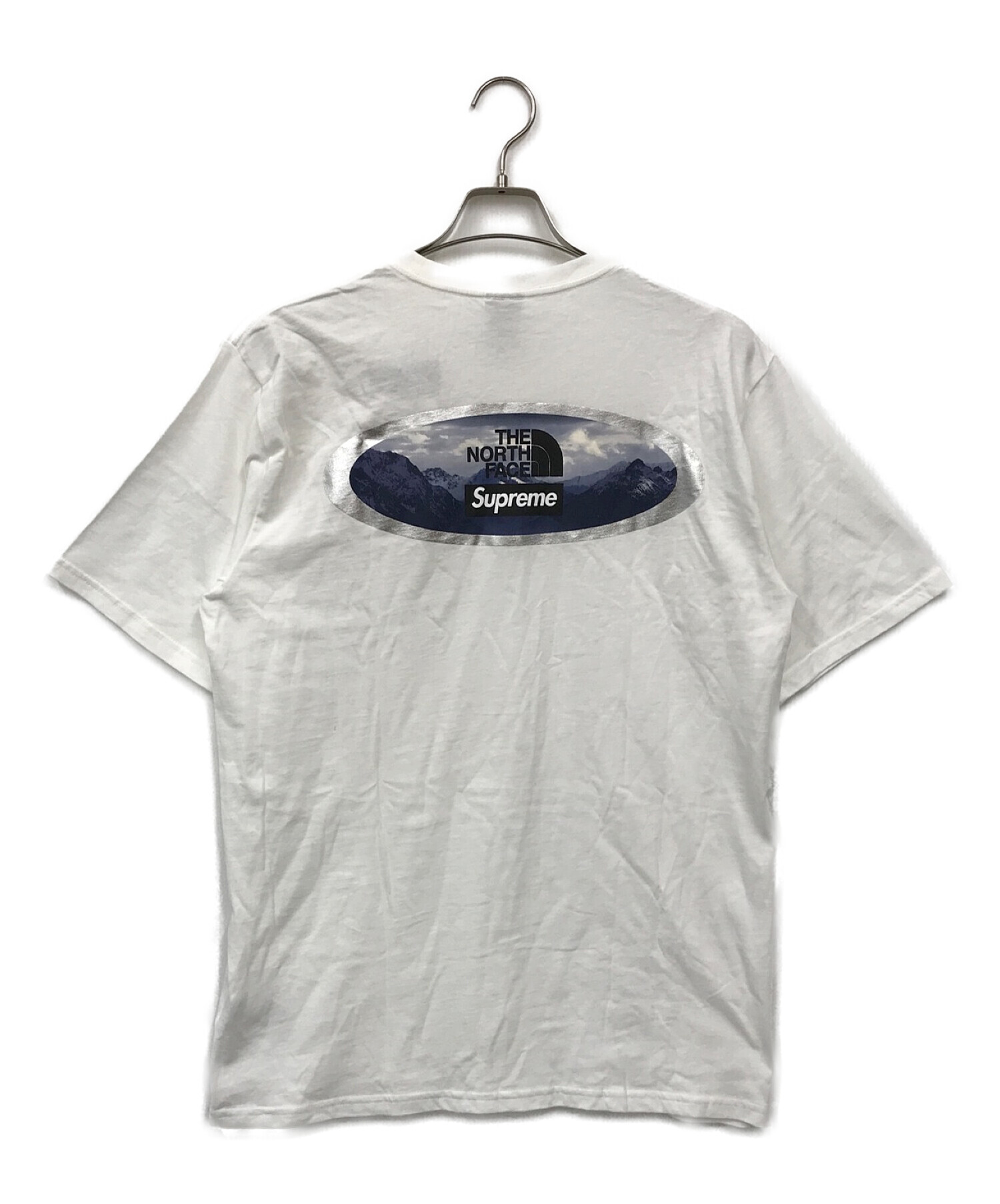 SUPREME×THE NORTH FACE (シュプリーム × ザノースフェイス) Tシャツ ホワイト サイズ:M 未使用品