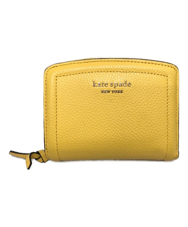 中古・古着通販】Kate Spade (ケイトスペード) ノット スモール コンパクト ウォレット イエロー｜ブランド・古着通販  トレファク公式【TREFAC FASHION】スマホサイト