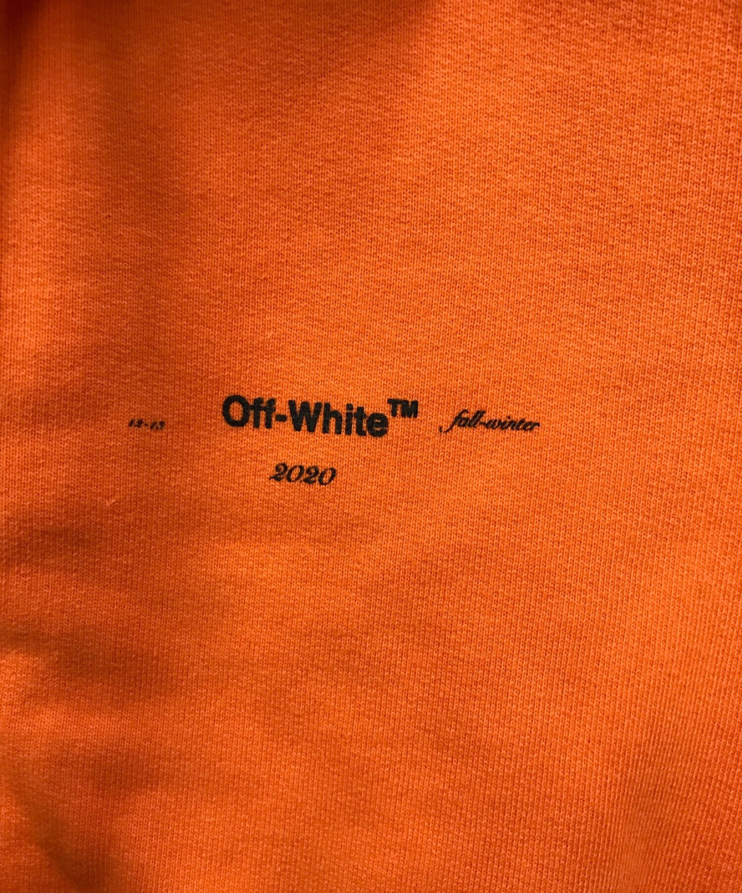 中古・古着通販】OFFWHITE (オフホワイト) バックアローエンブロイ