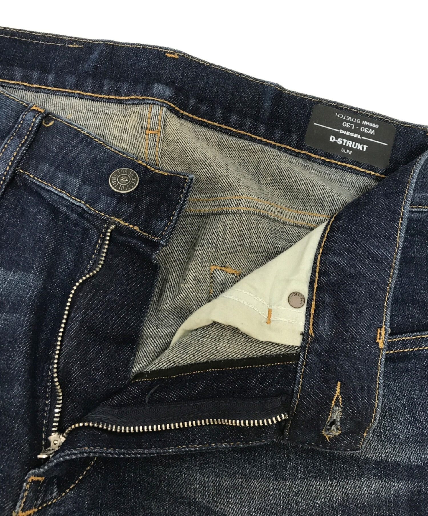 中古・古着通販】DIESEL (ディーゼル) D-STRUKT DENIM インディゴ