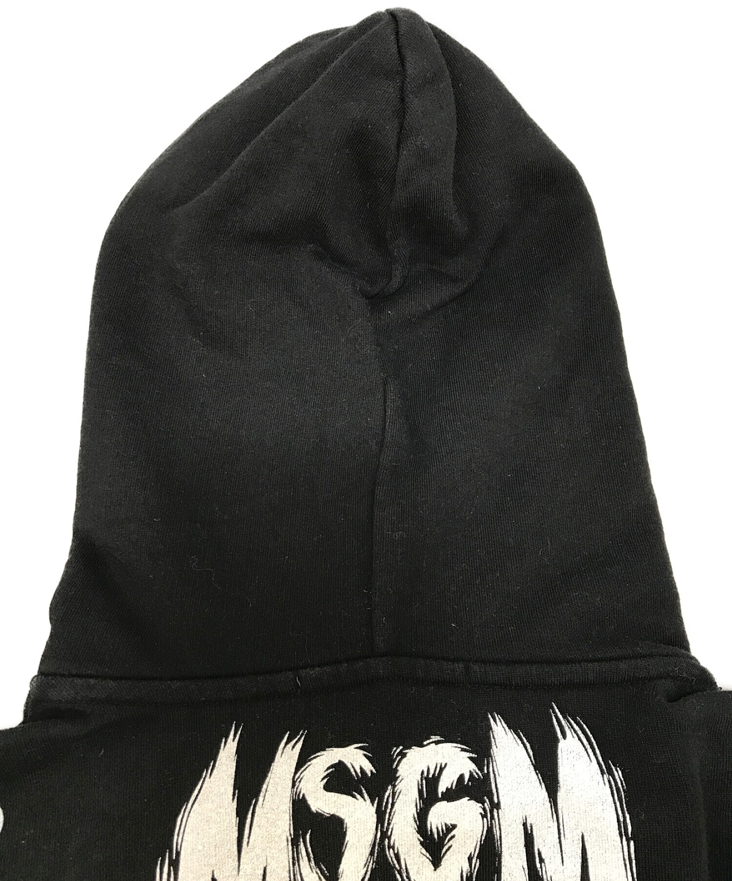 中古・古着通販】MSGM (エムエスジーエム) ロゴプリントパーカー