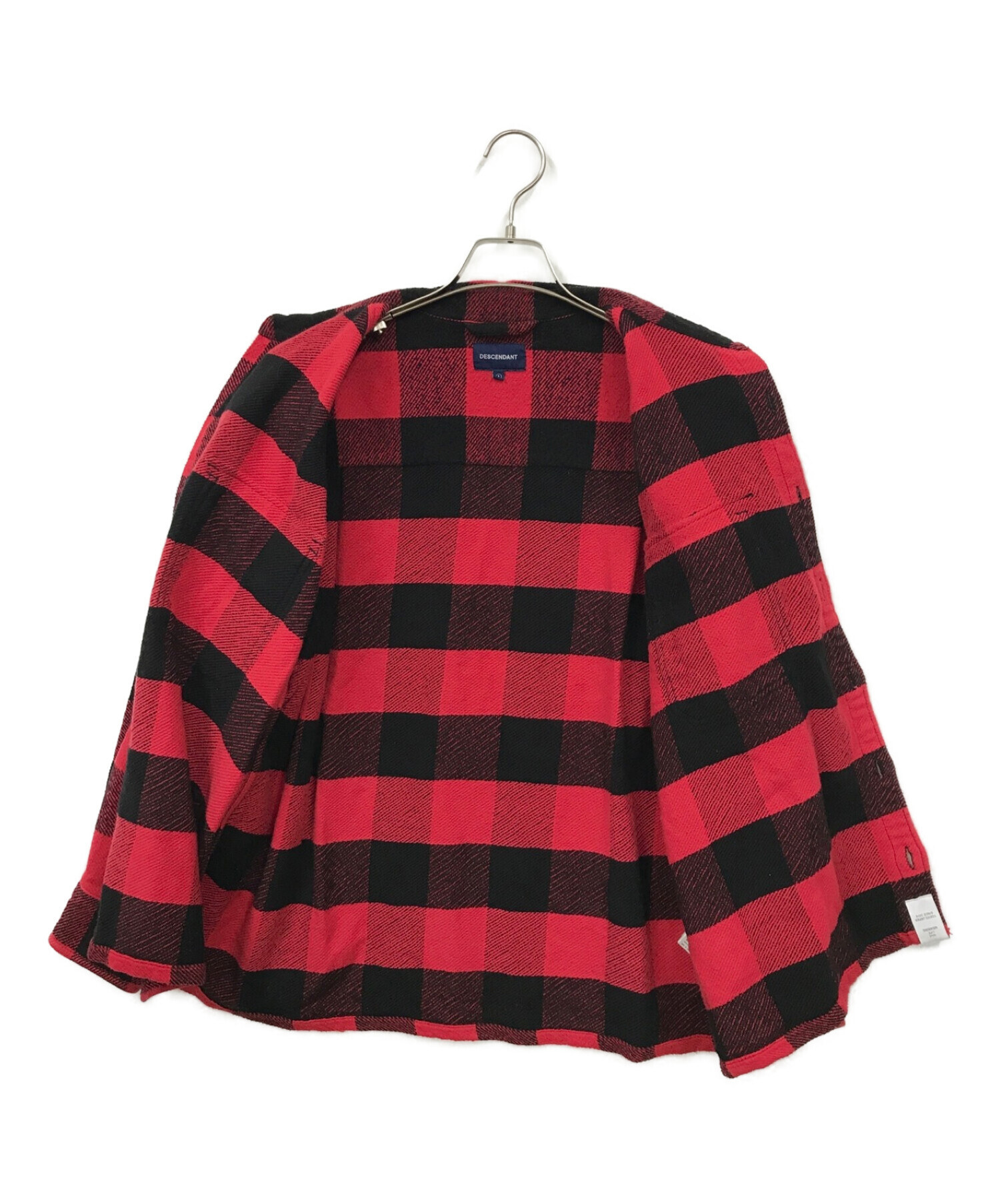 中古・古着通販】DESCENDANT (ディセンダント) VANNING CHECK LS SHIRT