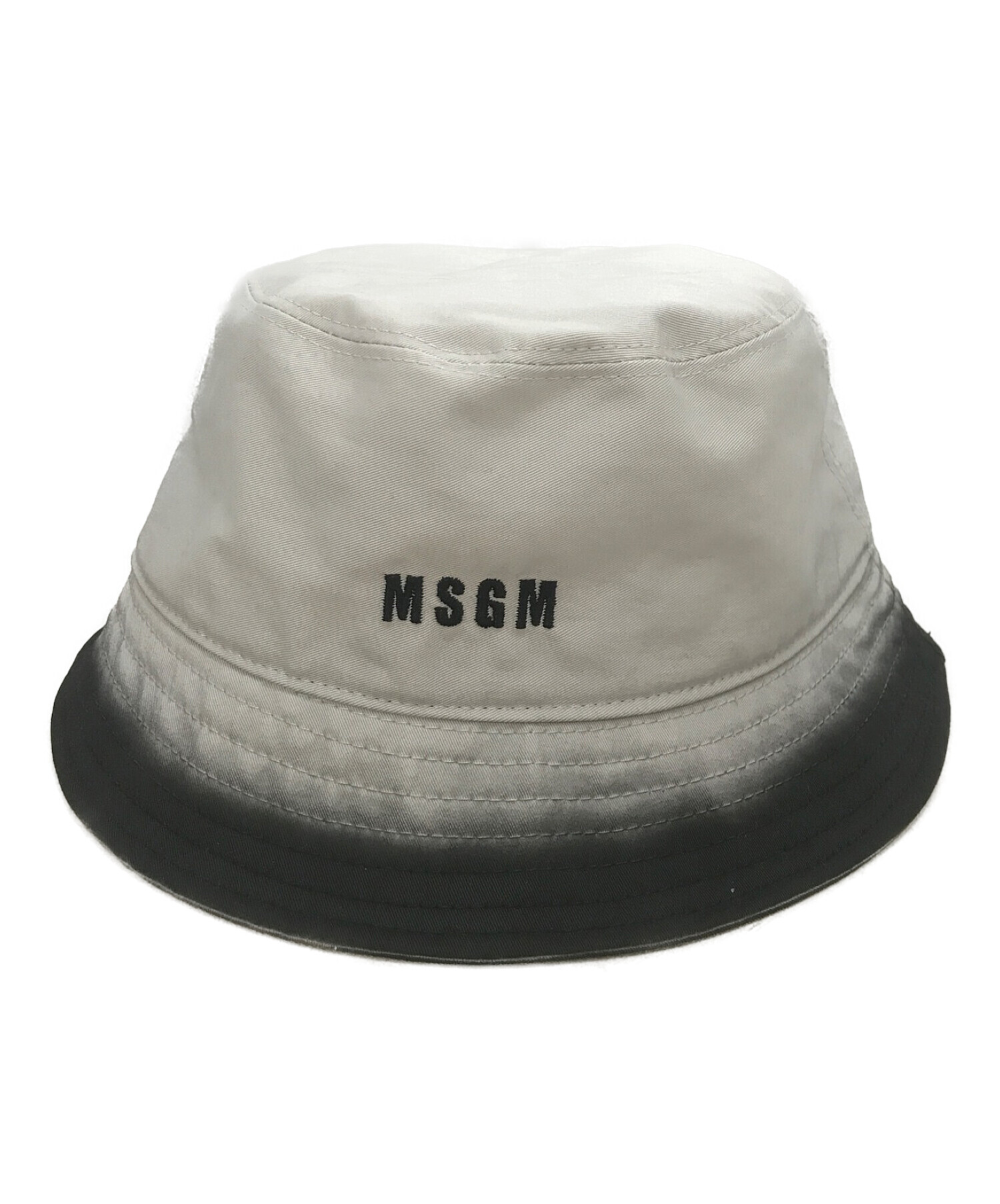 未使用に近い MSGM エムエスジーエム バケットハット 帽子