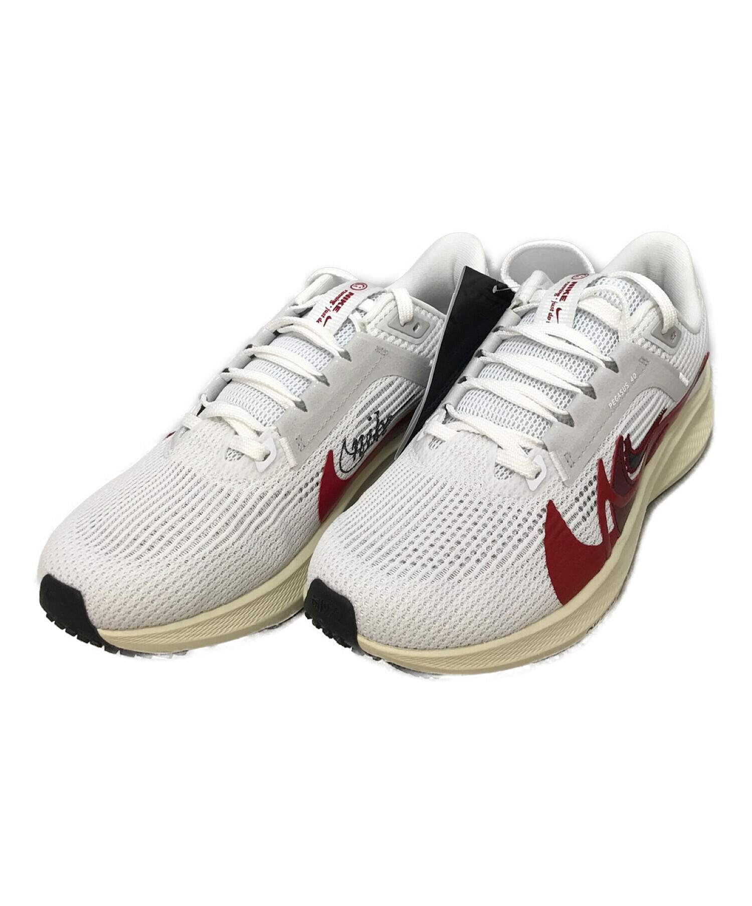 中古・古着通販】NIKE (ナイキ) エアズーム ペガサス 40 ホワイト