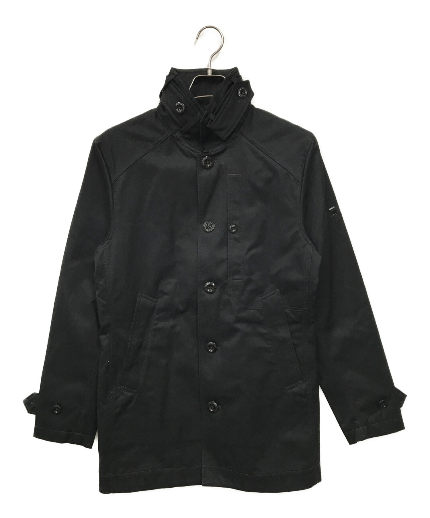 中古・古着通販】G-STAR RAW (ジースターロゥ) コート ブラック サイズ