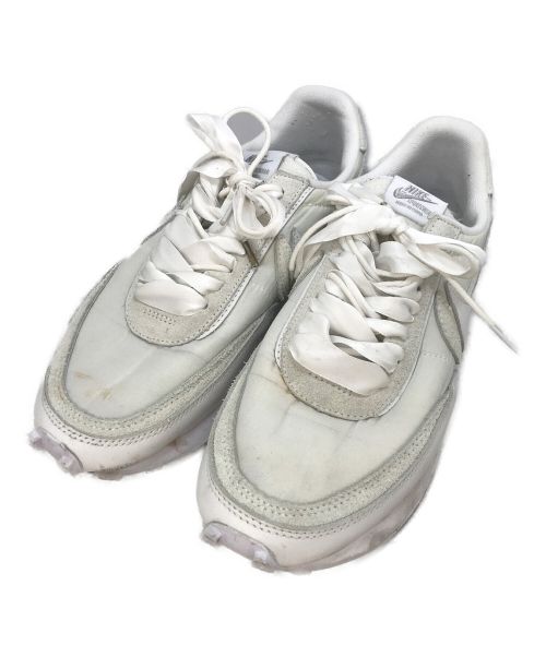 【在庫僅少】サカイ × ナイキ LDV ワッフル トリプルホワイト 靴